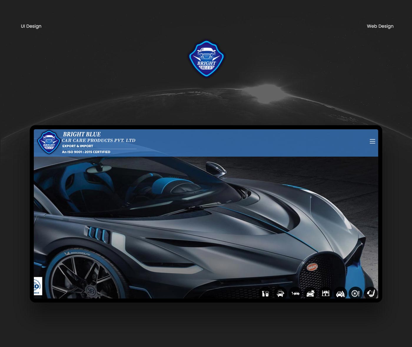 Website Design & Development :: Bright Blue Car Care